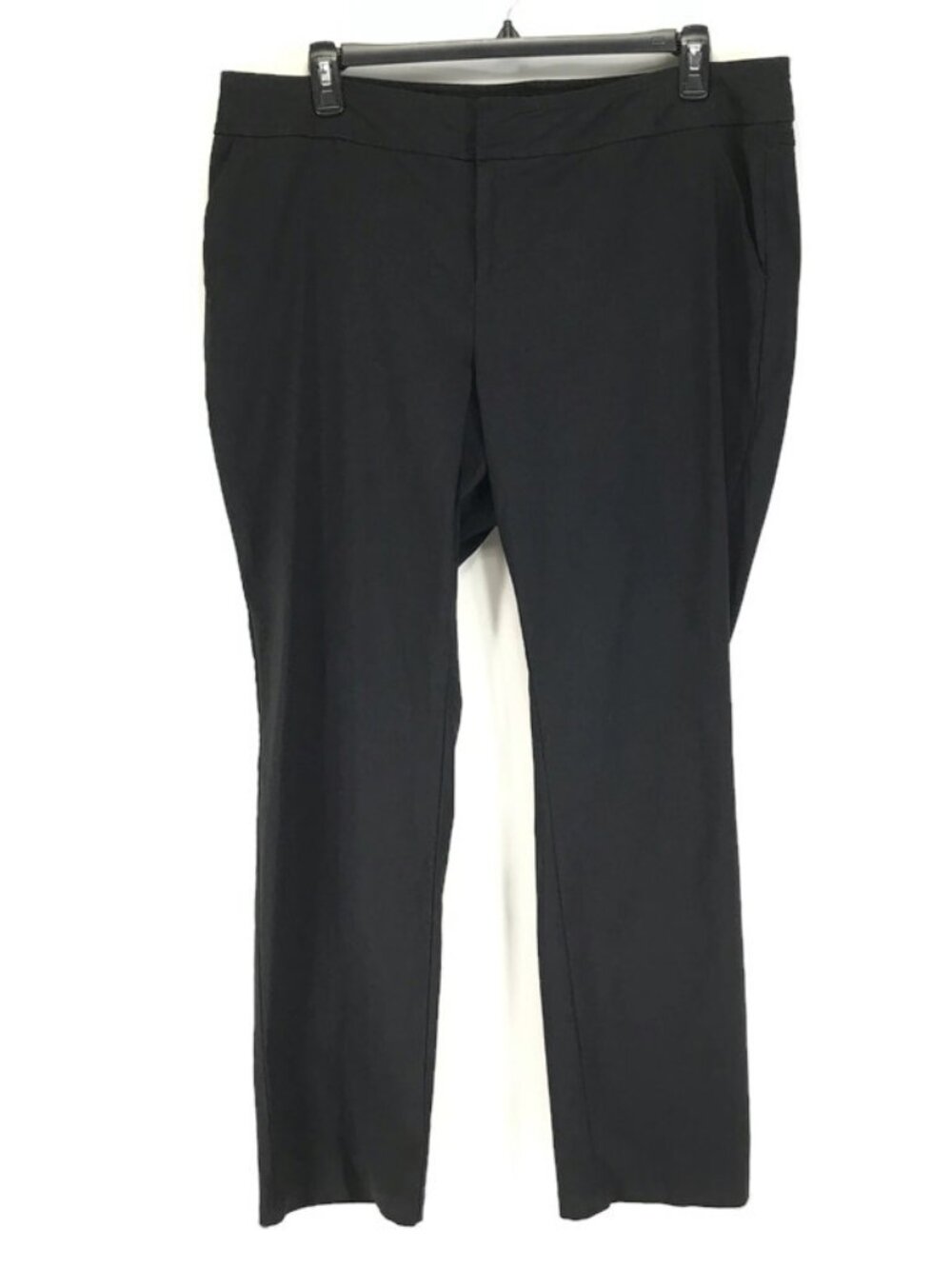 Torrid Trouser Straight Deluxe Stretch Mid Rise Pant Women's Plus Size 20 Black